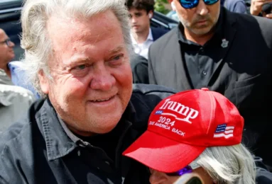 Ex-Trump strategist Steve Bannon hits airwaves after prison release
